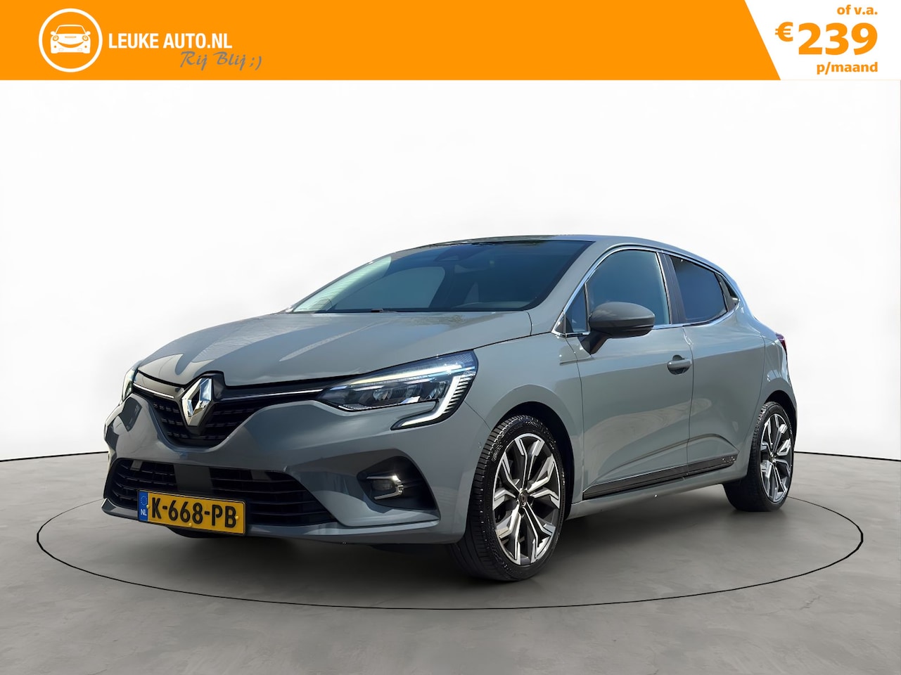 Renault Clio - 1.0 TCe 100PK Automaat Intens Camera Trekhaak Apple-Carplay - AutoWereld.nl