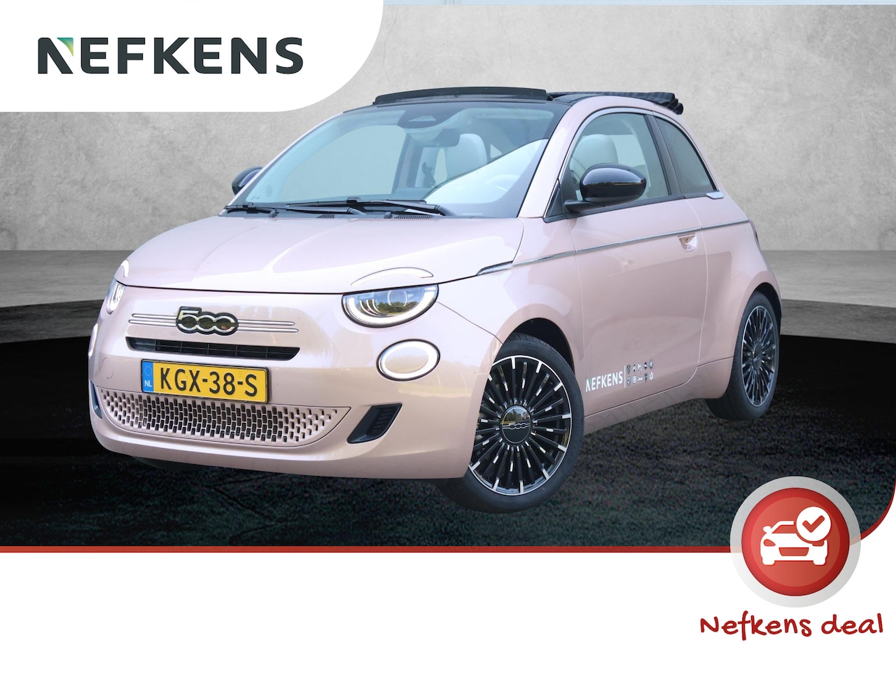 Fiat 500 - 1.0 Hybrid La Prima | Apple Carplay/Android Auto | Navigatie | Climate Control | Camera | - AutoWereld.nl