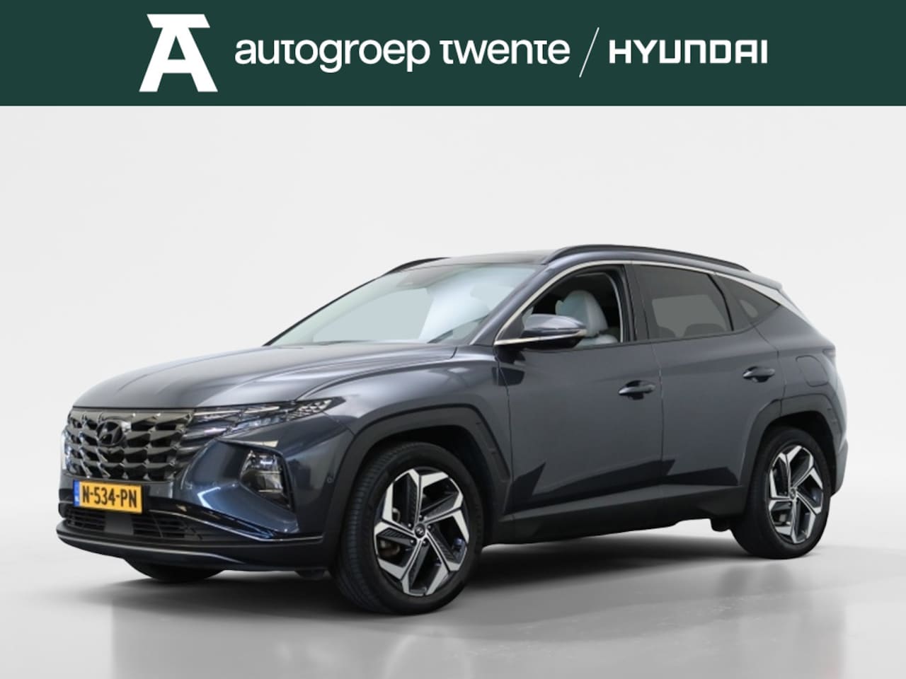 Hyundai Tucson - 1.6 T-GDI HEV Premium Sky | Leder | 360 Camera | Afn. Trekhaak - AutoWereld.nl