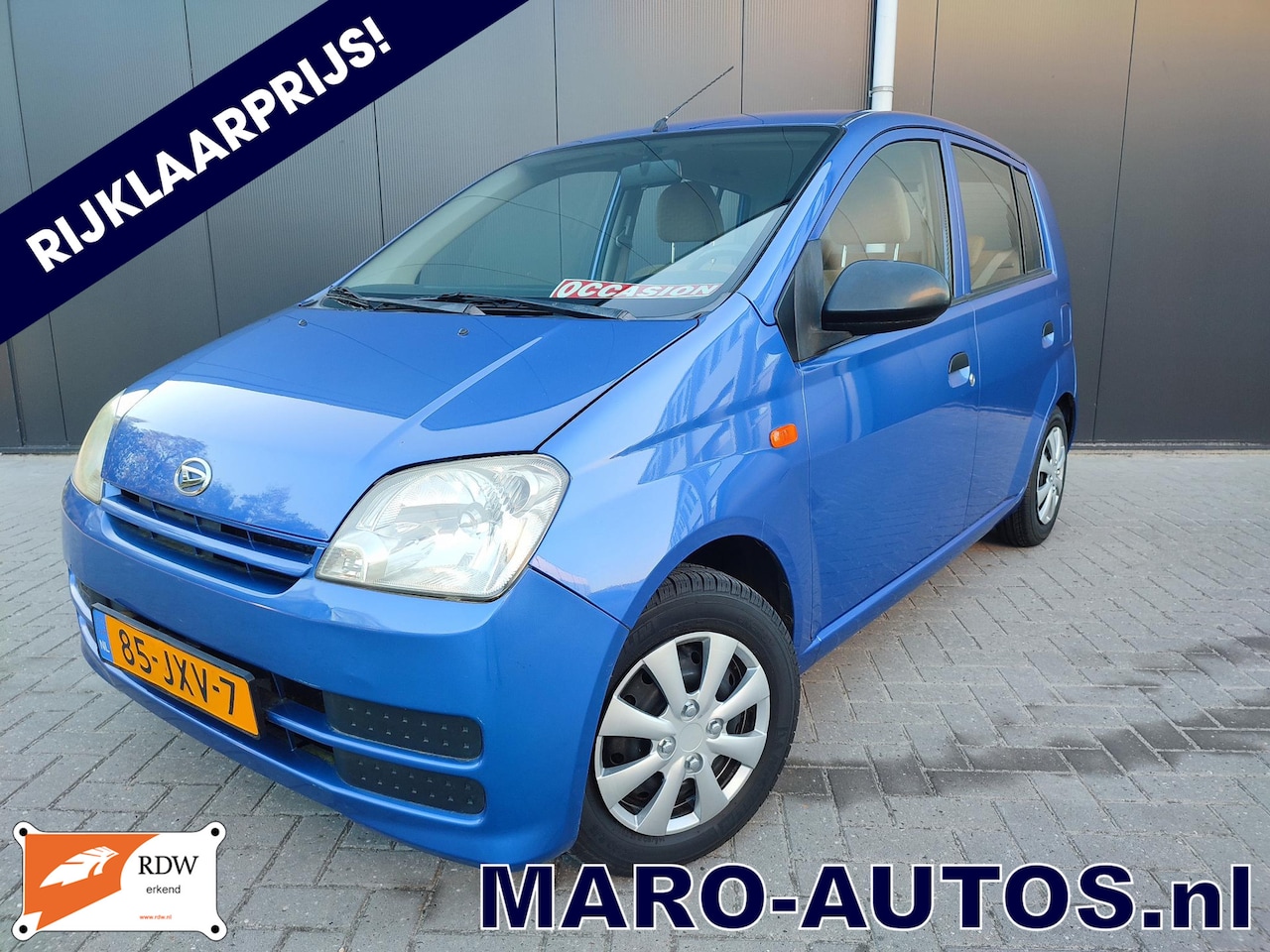 Daihatsu Cuore - 1.0-12V 5d. Anniversary | NW. DISTR.+KOPPELING! 5-DEURS! Boekjes! 2009| RIJKLAAR! - AutoWereld.nl