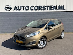 Ford Fiesta - 100PK 5Drs Navi Ecc Bluetooth Cruise Control Voorruitverwarming Pdc Titanium USB Lmv 15" I