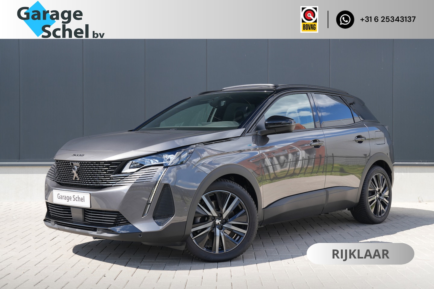 Peugeot 3008 - 1.6 HYbrid 225 GT - Stoelverwarming - Nachtzicht - ACC - Keyless - Blindspot - LED - Rijkl - AutoWereld.nl