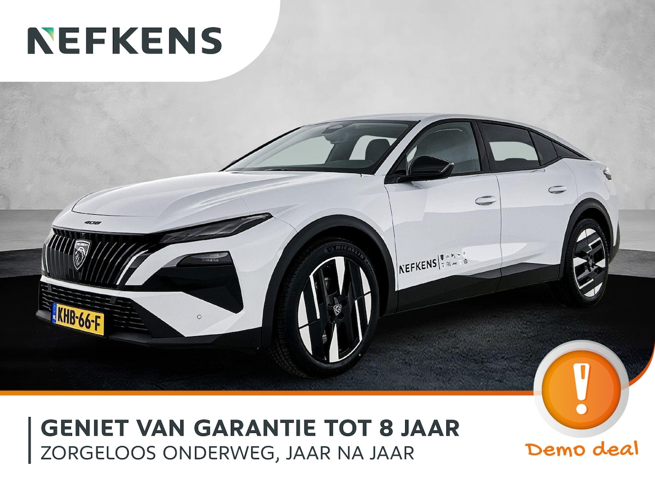 Peugeot 408 - Allure Hybrid 145pk Automaat | DEMO | Connected Navigation Pack | 360 Vision & Drive Assis - AutoWereld.nl