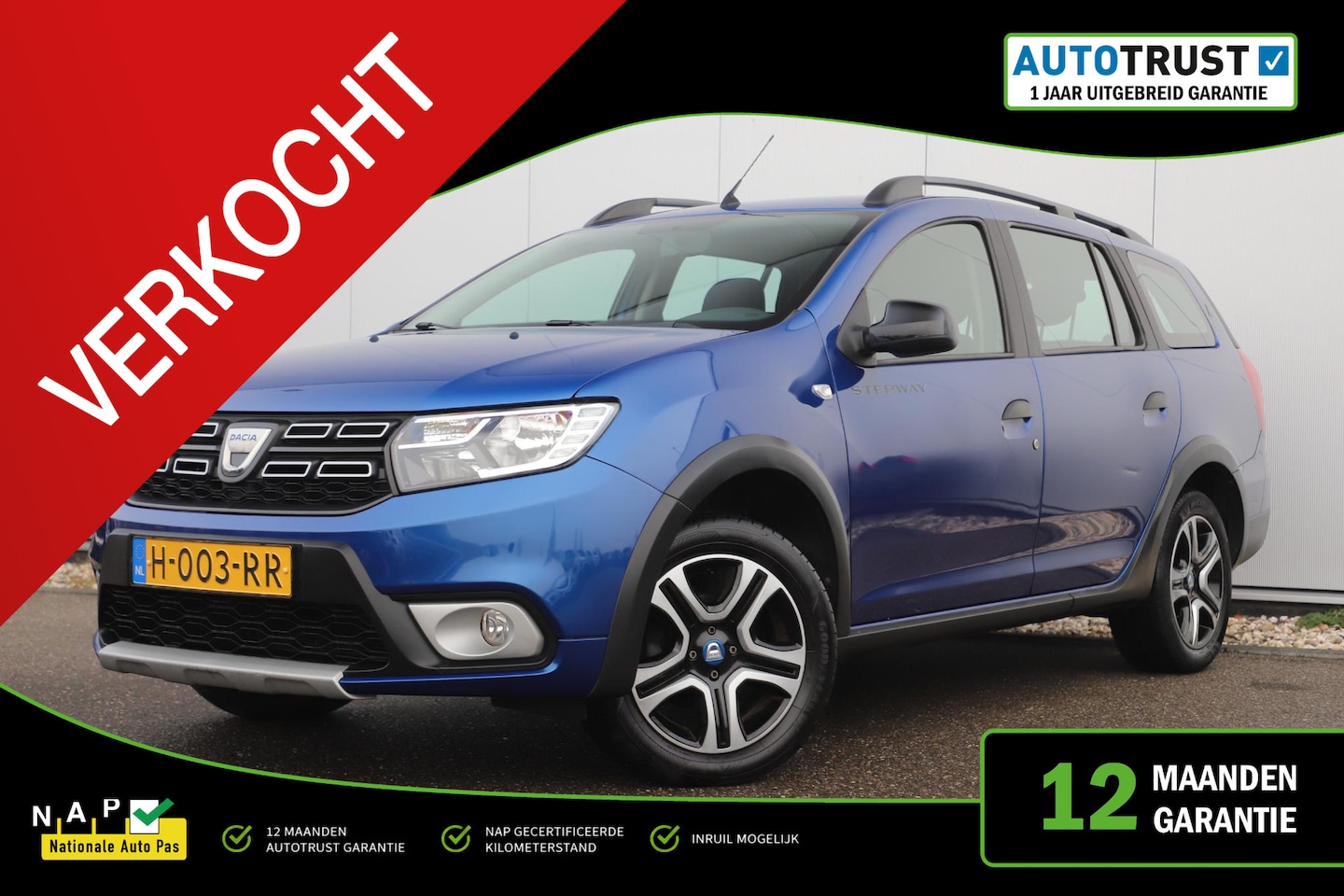 Dacia Logan MCV - 1.0 TCe Bi-Fuel Stepway Serie Limitee 15th Anniv. 101PK Navigatie Achteruitrijcamera Carpl - AutoWereld.nl