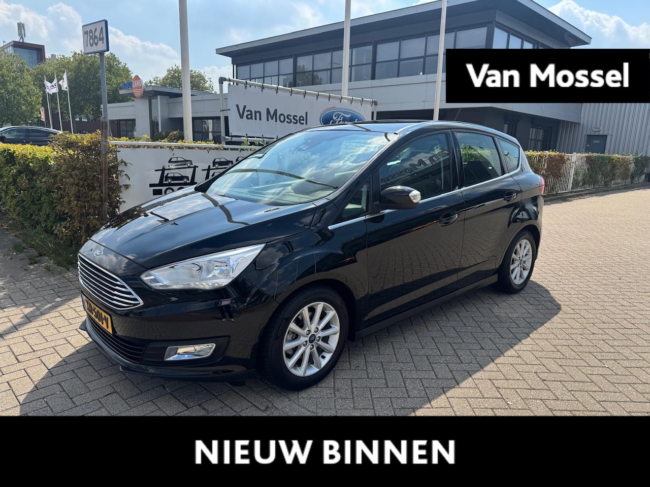 Ford C-Max - 1.0 Titanium | Cruise Ctrl | NAV | Parkeersensoren Achter | Elek. Achterklep | All Season - AutoWereld.nl