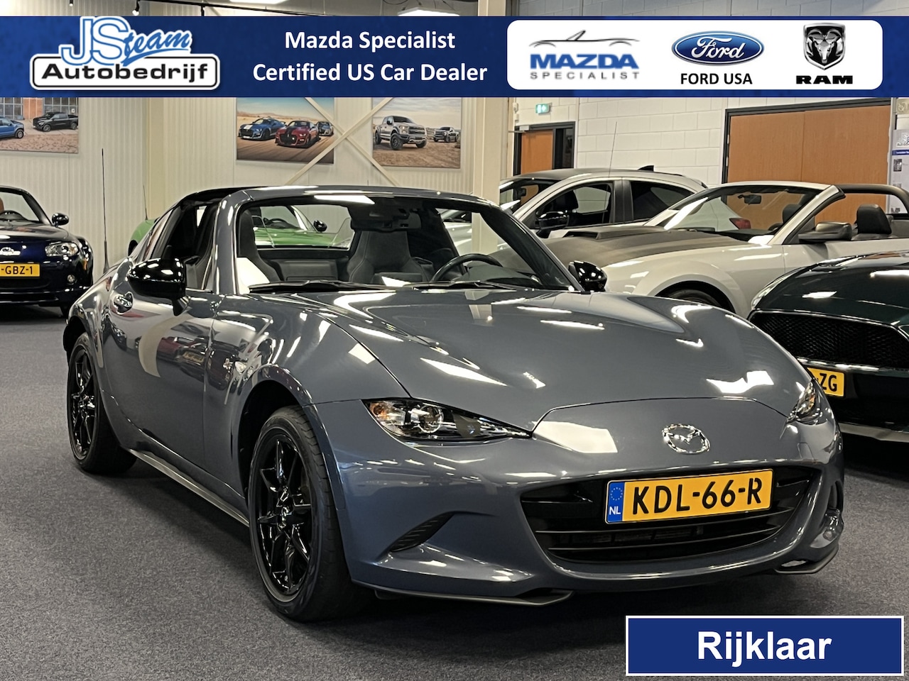 Mazda MX-5 RF - ND 1.5i SkyActiv-G 132PK Leder PDC Apple CarPlay - AutoWereld.nl