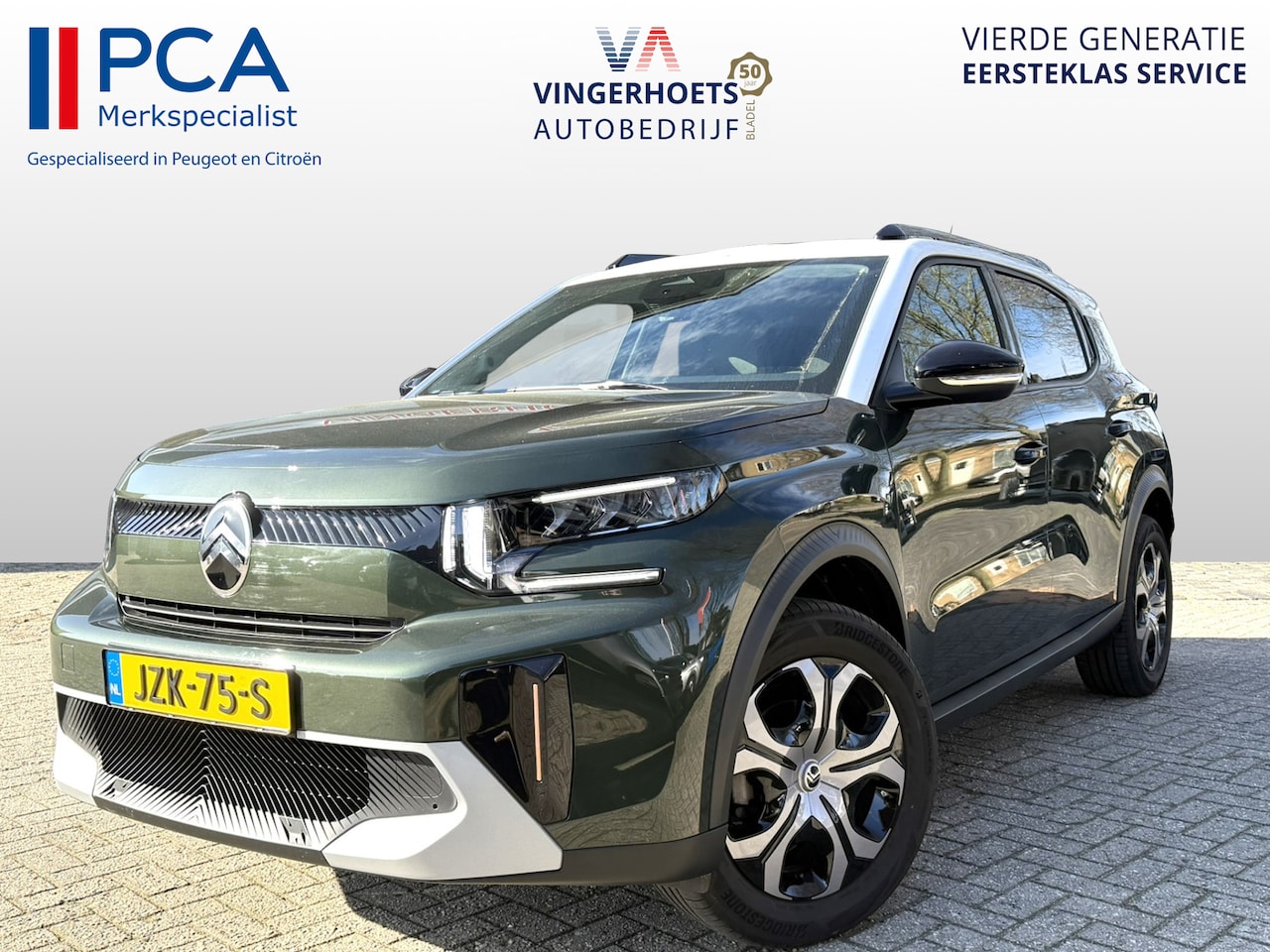 Citroën C3 Aircross - 1.2 Benzine Turbo 100 pk Plus * Nieuw Type * 1.500 kg Trekvermogen. Two Tone Lak Dakkleur - AutoWereld.nl