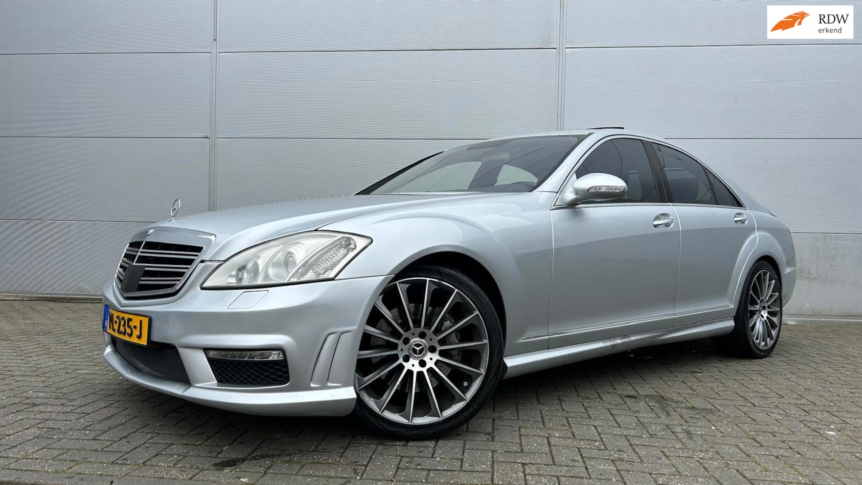 Mercedes-Benz S-klasse - 500 Lang AMG Aut, Soft Close, Schuifdak, Harman Kardon - AutoWereld.nl
