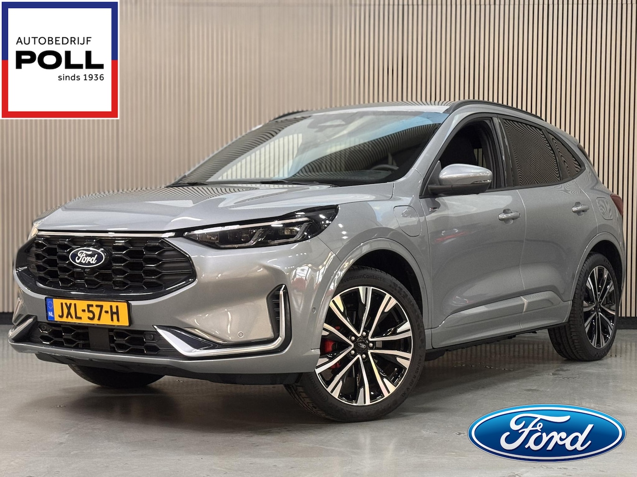 Ford Kuga - 2.5 PHEV 243pk ST-Line X Trekhaak Winter Techno pack AGR Stoelen 20" LM HUD Fabrieksgarant - AutoWereld.nl