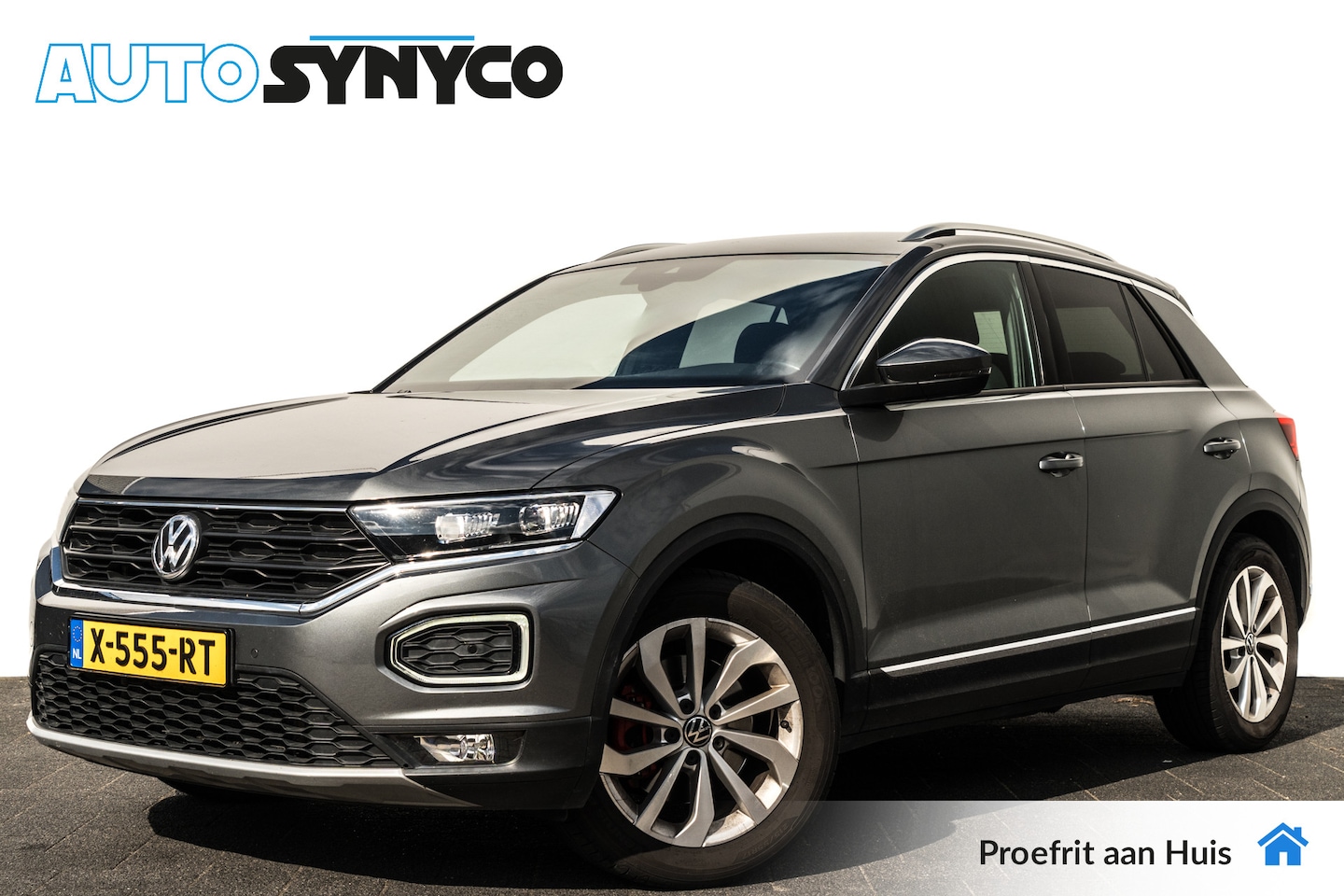 Volkswagen T-Roc - 2.0 TSi DSG 4Motion Sport | Virtual Cockpit | Adapt. Cruise | Afn. Trekhaak | LED | PDC - AutoWereld.nl