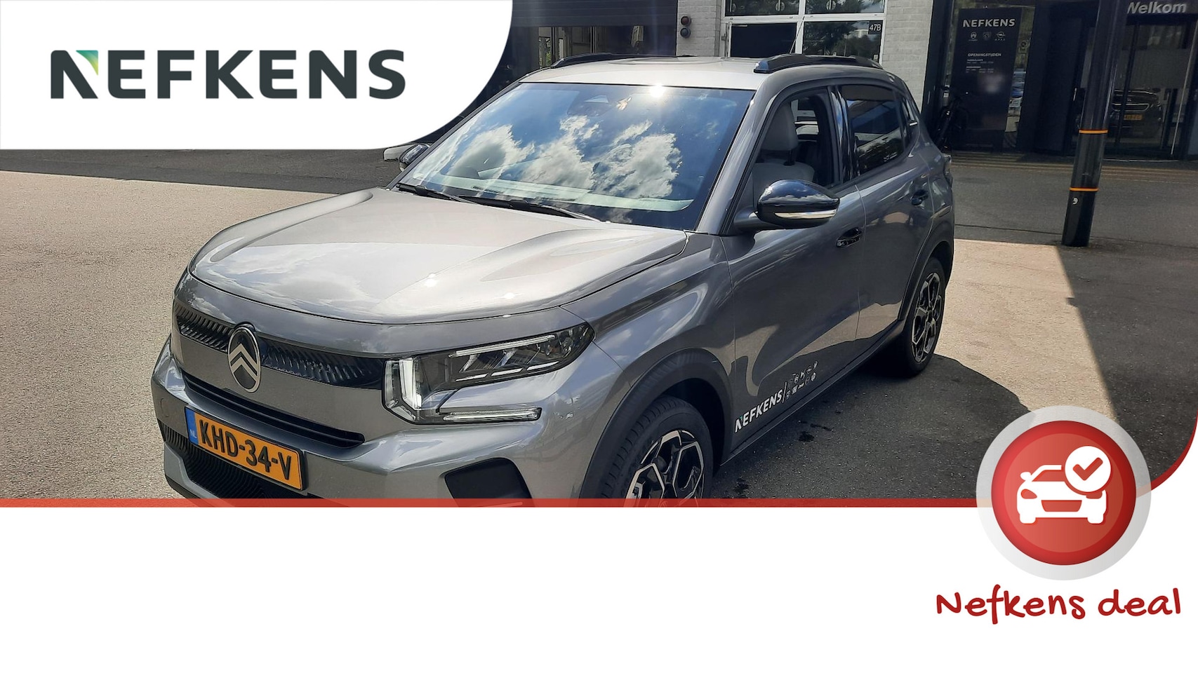 Citroën C3 - 1.2 Hybrid 110pk Max Parkeersensoren achter,Achteruitrijcamera,Climate Control,Licht-Metal - AutoWereld.nl