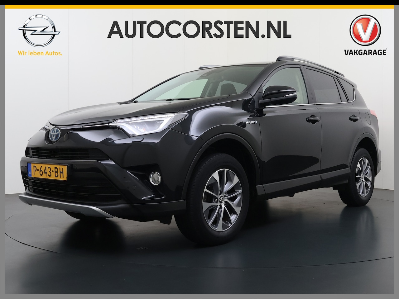 Toyota RAV4 - 2.5 Hybrid Automaat 197PK Adap.Cruise Stoelverwarming Navi Camera Cruise Control Ecc Bluet - AutoWereld.nl