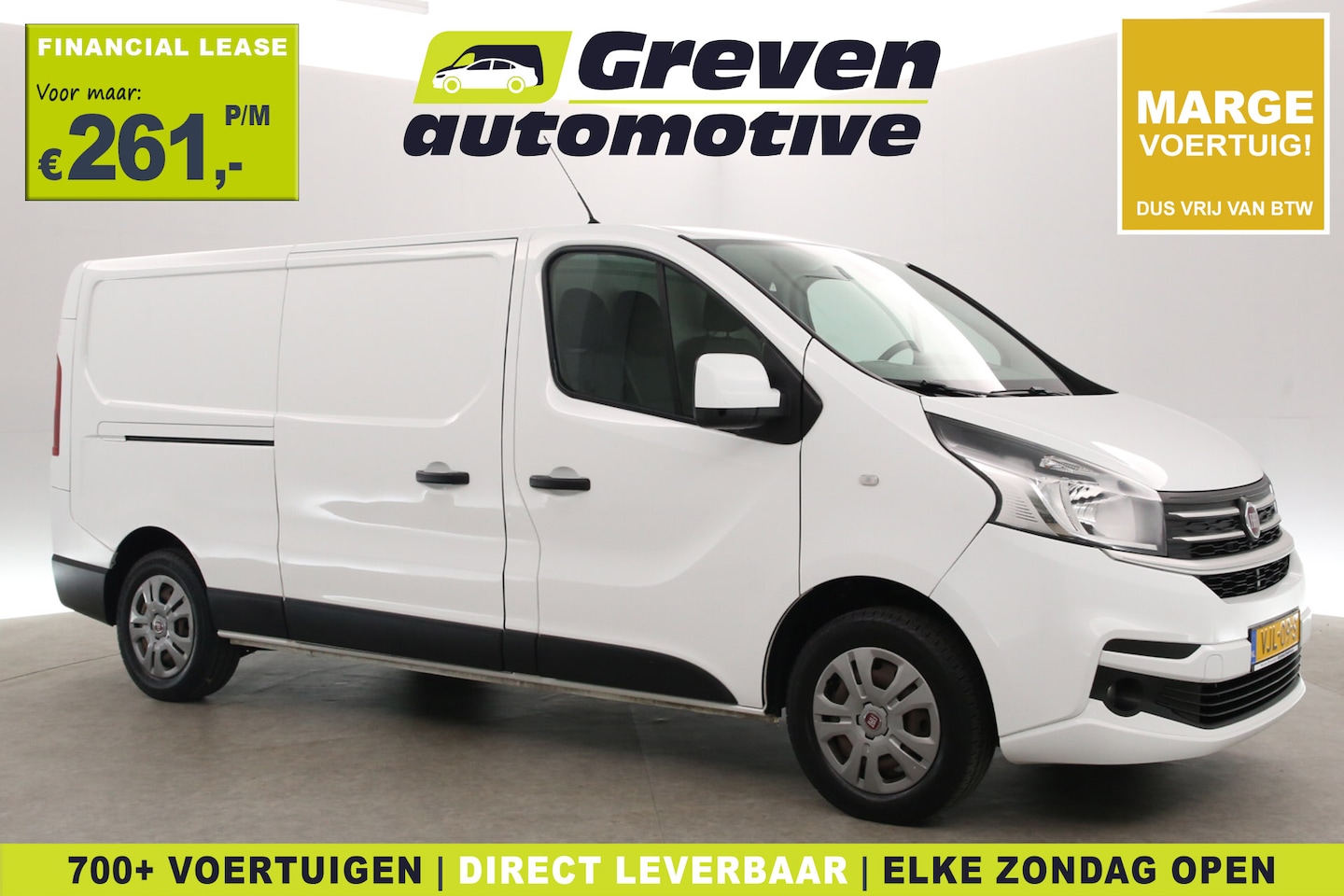 Fiat Talento - 1.6 MJ L2H1 | Marge | Airco | Cruise | Camera | Navi | 3 Zits | Trekhaak - AutoWereld.nl