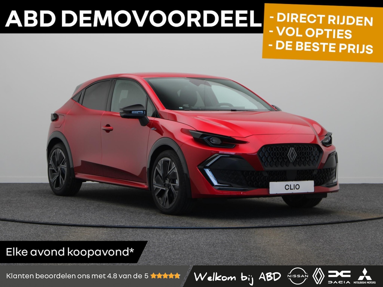 Renault Clio - Hybrid 160pk Esprit Alpine | Harman Kardon | Stoelverwarming | Stuurwielverwarming | - AutoWereld.nl
