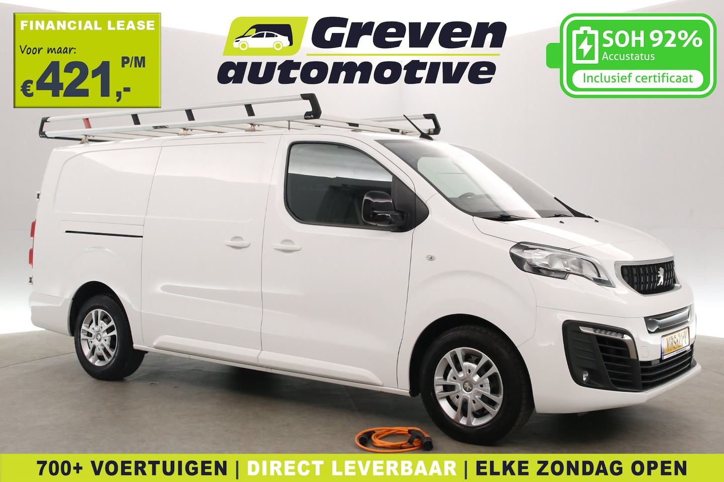 Peugeot e-Expert - 75 kWh L3H1 | Snelladen | SOH 92% | Airco | Camera | Cruise | 3 Zits | Carplay | Imperiaal - AutoWereld.nl