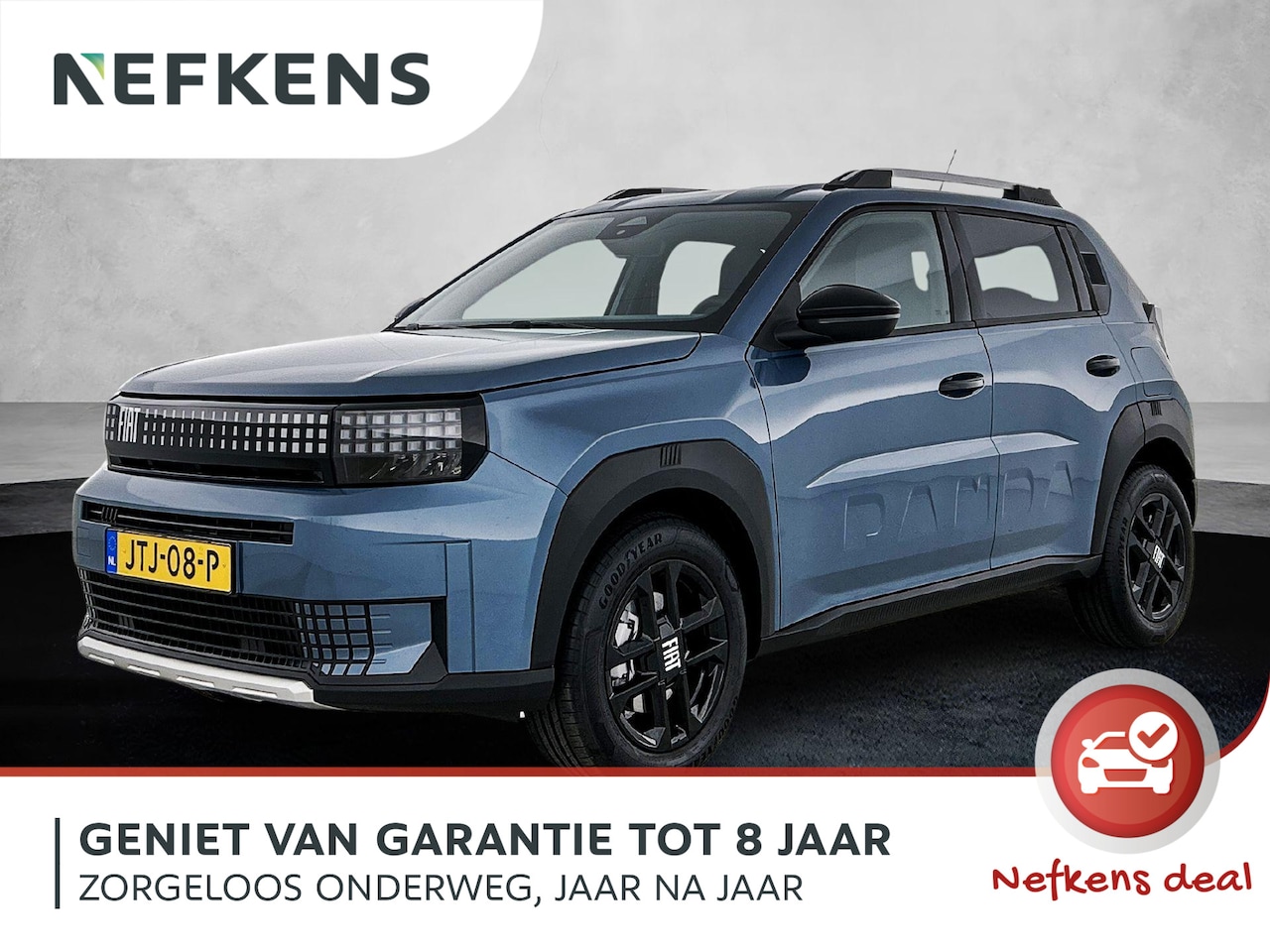 Fiat Grande Panda - 1.2 110pk Hybrid ICON Automaat | Apple Carplay/Android Auto | Airco | Camera | Cruise Cont - AutoWereld.nl