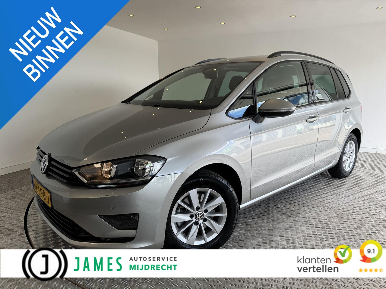 Volkswagen Golf Sportsvan - 1.4 TSI Automaat, Trekhaak, Navigatie - AutoWereld.nl