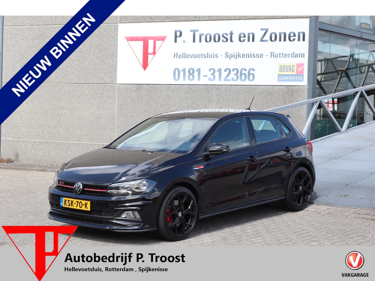 Volkswagen Polo - 2.0 TSI GTI Stoelverwarming/Apple carplay/Parkeersensoren/DAB Radio/18 inch licht metaal/A - AutoWereld.nl