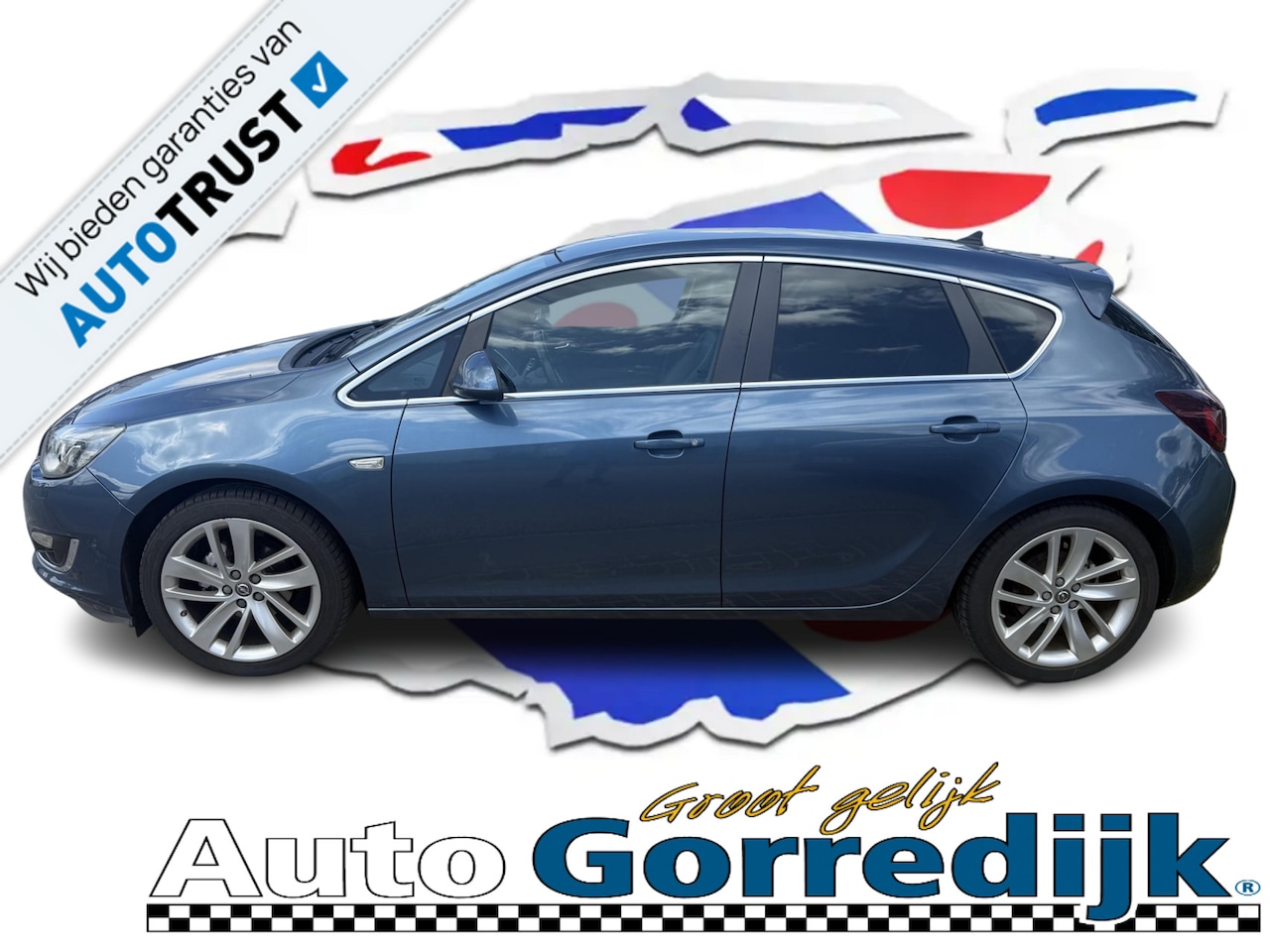 Opel Astra - 1.4 Turbo Sport + NAVI,CAMERA,18 INCH,CRUISE,LEER - AutoWereld.nl