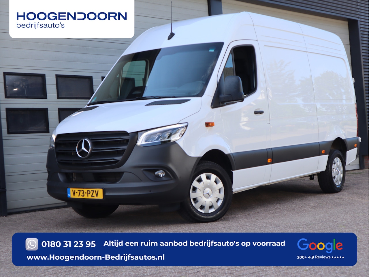 Mercedes-Benz Sprinter - 317 CDI Automaat RDW L2H2 - Nieuw Model - LED - Mbux Groot - Camera - AutoWereld.nl