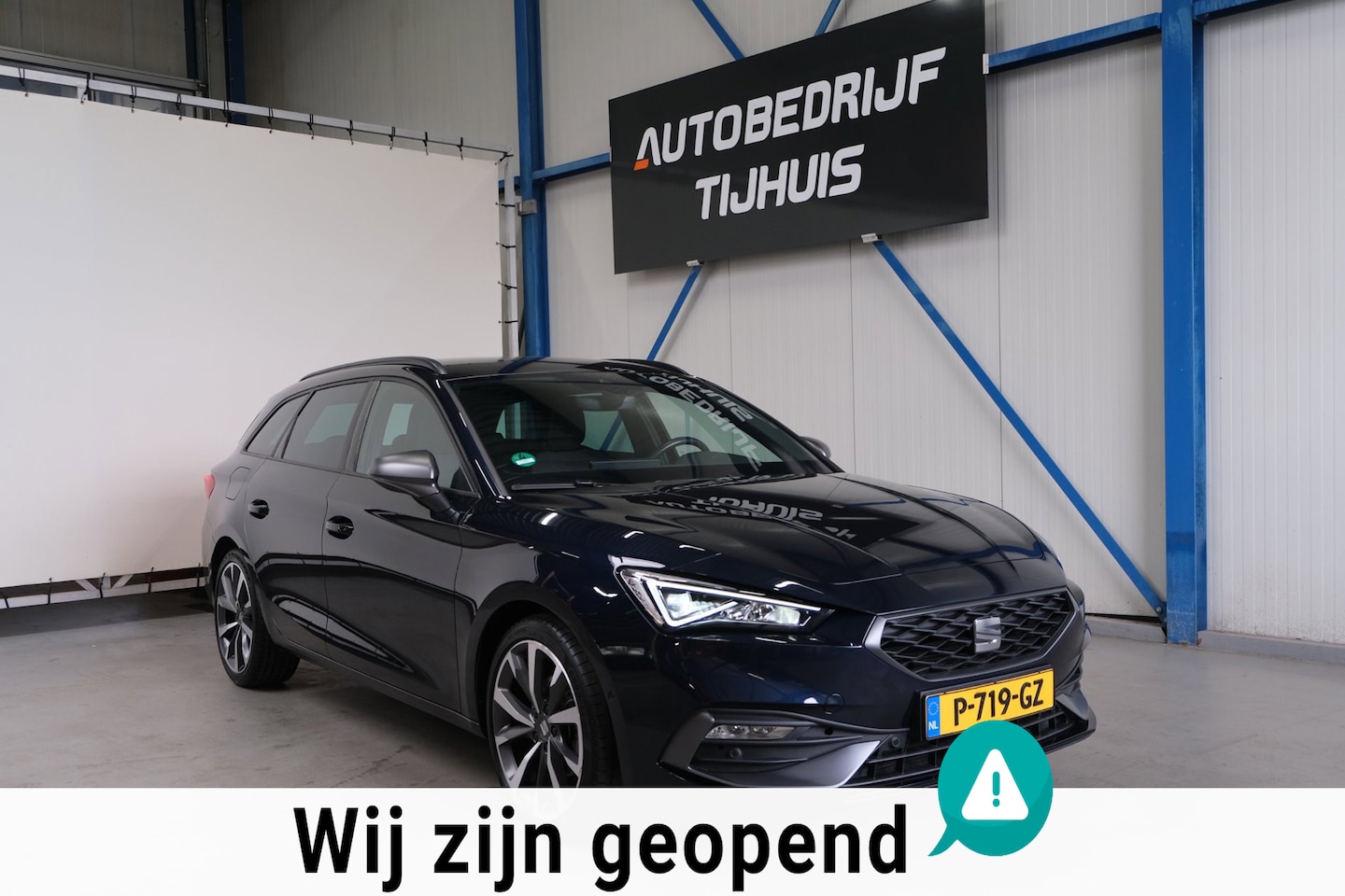 SEAT Leon Sportstourer - 1.5 eTSI FR Business Intense Automaat - N.A.P. Airco, Cruise, Virtual Display, Camera, PDC - AutoWereld.nl