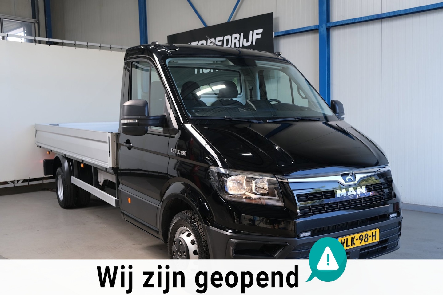MAN TGE - 50 2.0 Extra Lang DL Pick-up - Airco, Cruise, Navi, Camera, Carplay, Trekhaak. - AutoWereld.nl