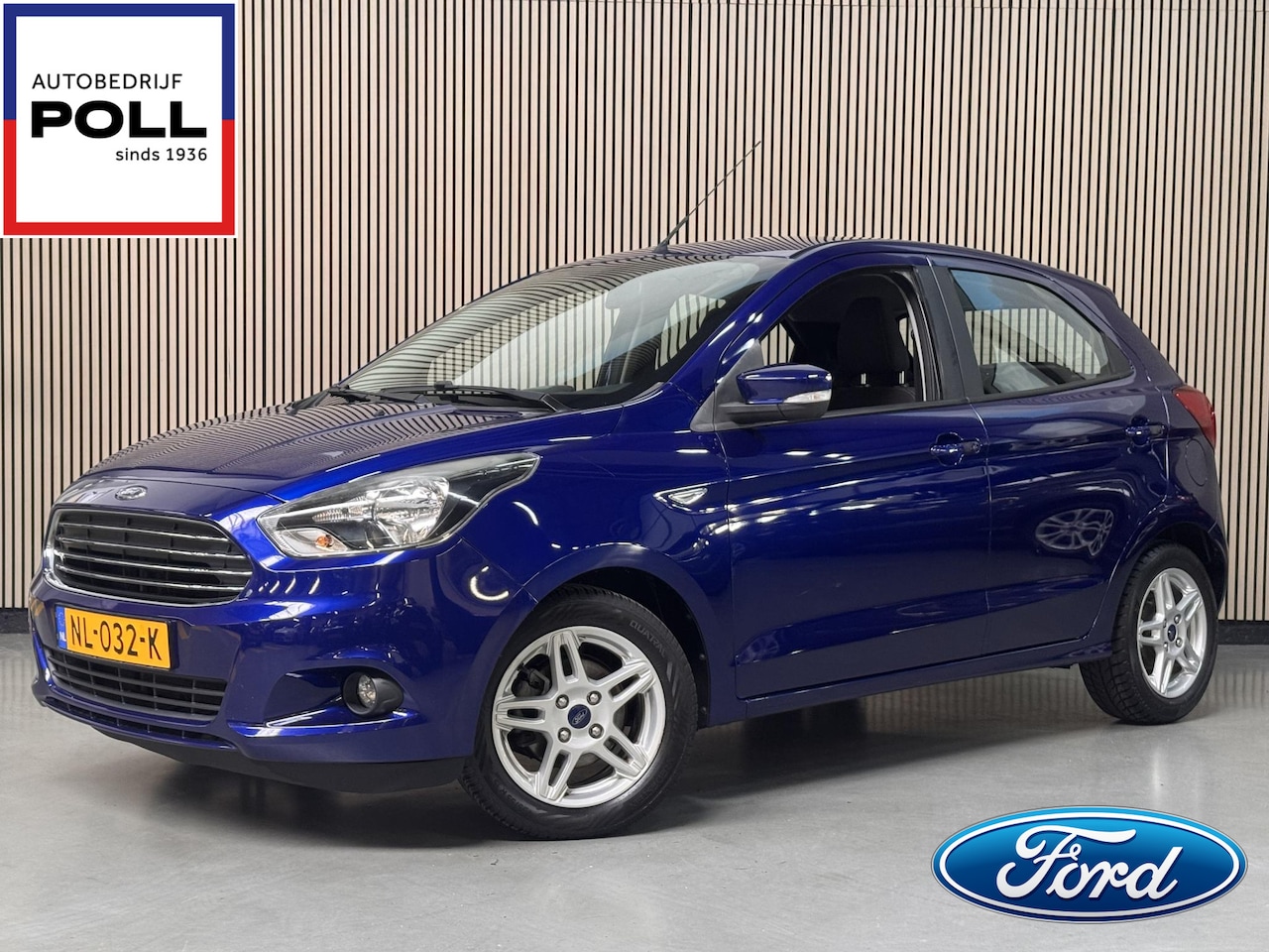 Ford Ka - 1.2i 85pk Ultimate Airco Parkeersensoren LM velgen met All season Banden 5d Dealeronderhou - AutoWereld.nl
