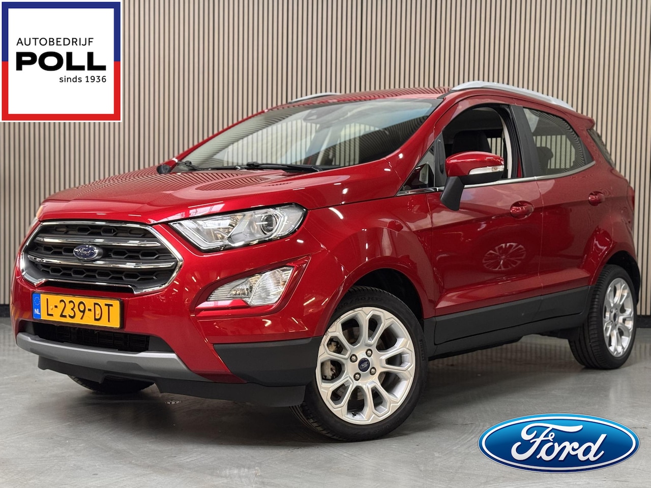 Ford EcoSport - 125pk Titanium B&O Navi X-Pack Winter pack Climat Half Leer Dealeronderhouden - AutoWereld.nl