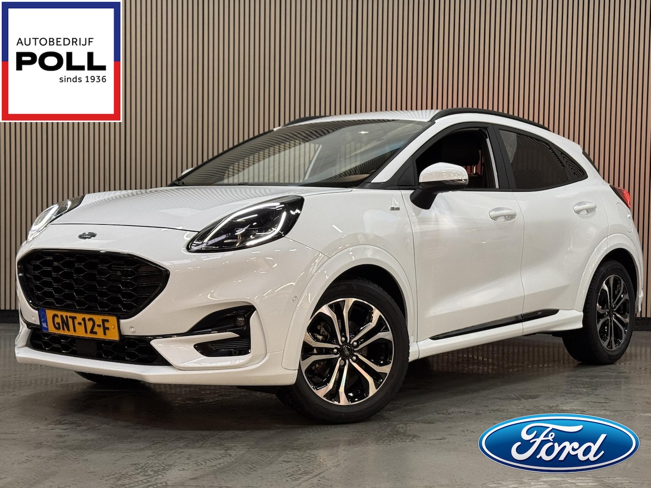 Ford Puma - 125pk ST-Line X Half Leer B&O Navi Camera Parking pack Privacy glass All Season Banden - AutoWereld.nl
