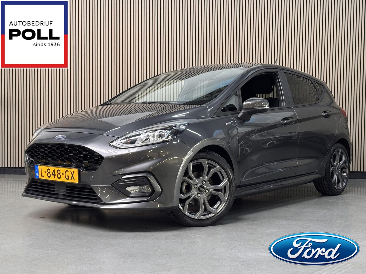 Ford Fiesta - 1.0 EcoBoost ST-Line X B&O Navi Winter & Parking pack Adapt. Cruise Privacy glass ST Daksp - AutoWereld.nl