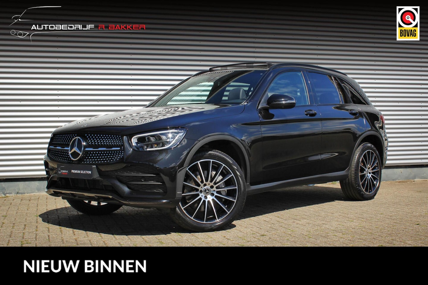 Mercedes-Benz GLC-klasse - 300e 4MATIC AMG Line // Burmester | Trekhaak | Panoramadak | 92% SoH | 360 Camera | Virtua - AutoWereld.nl
