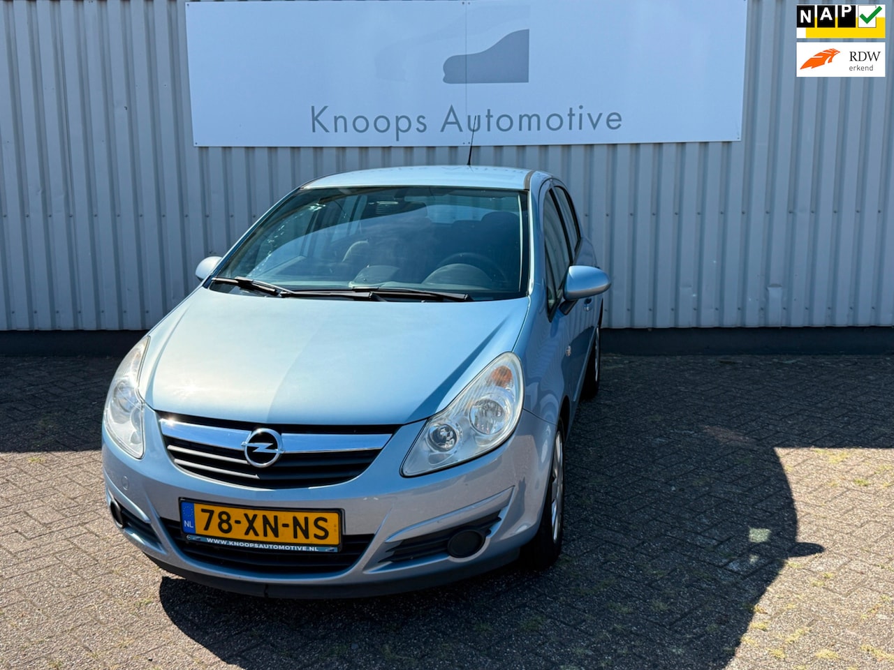 Opel Corsa - 1.2-16V Enjoy 5drs Automaat Nw Apk - AutoWereld.nl