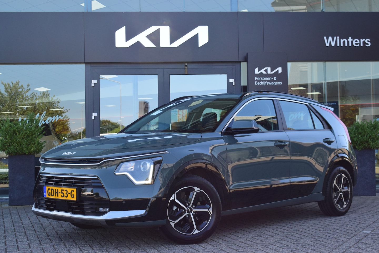 Kia Niro - 1.6 GDi Hybrid DynamicLine | Adaptieve Cruise Control | Sensoren Voor + Achter | Navi | Ca - AutoWereld.nl
