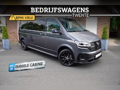Volkswagen Transporter - 2.0 TDI 204 pk DSG Aut. Highline Edition Dubbel Cabine 2x Elek. Schuifdeur, 20" LMV, Zwart