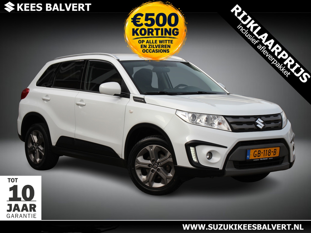 Suzuki Vitara - 1.6 Exclusive | Navi | Clima | Cruise | Carplay/Android Auto | - AutoWereld.nl