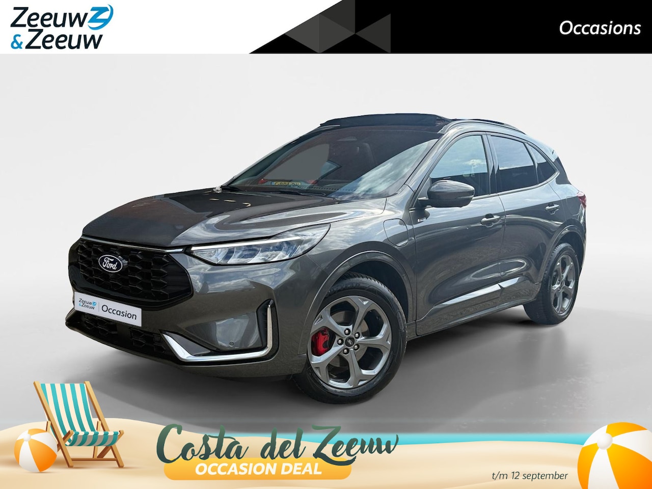 Ford Kuga - 2.5 PHEV ST-Line X | Panoramadak | Winter Pack | Elektrische Trekhaak | Driver Assistance - AutoWereld.nl