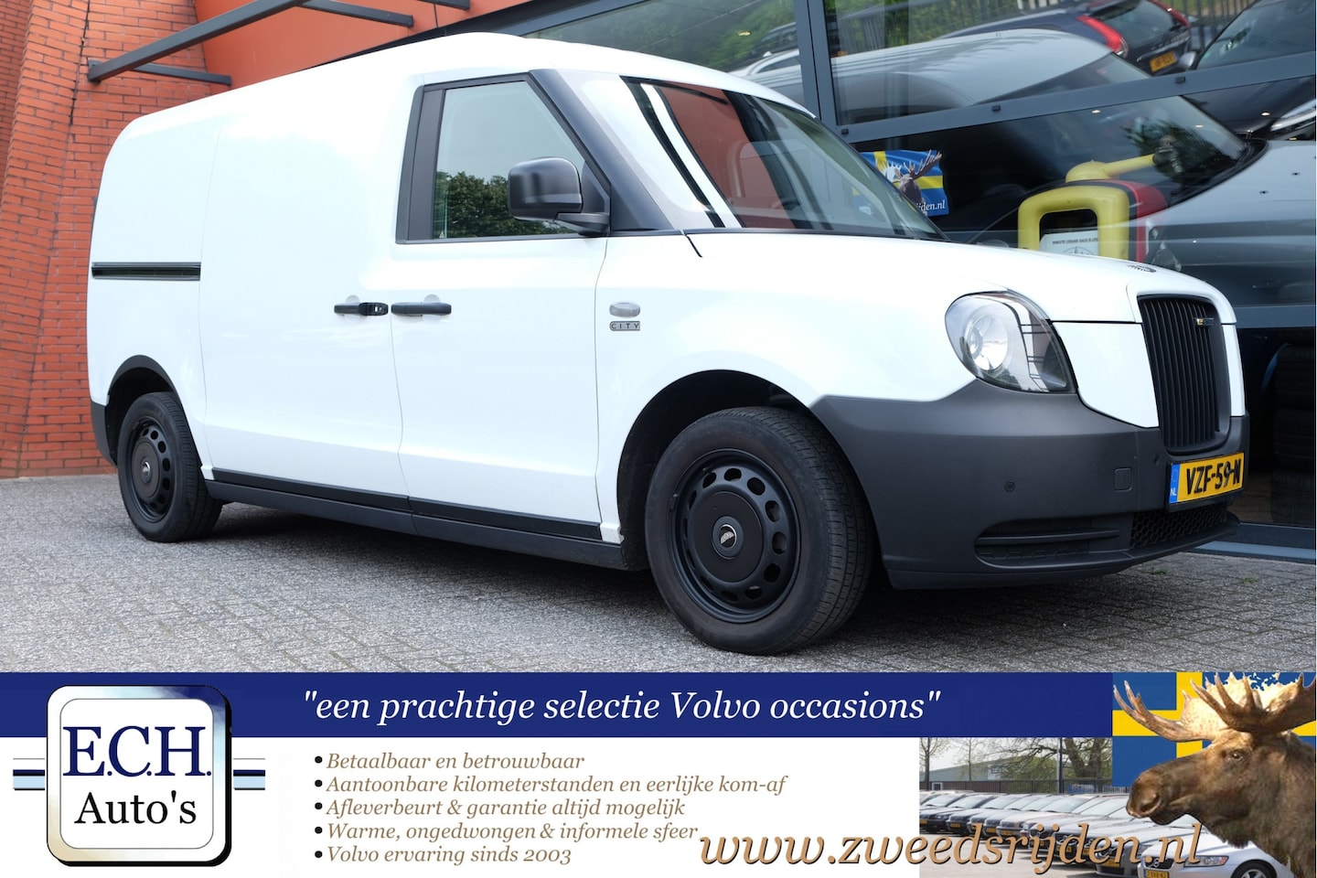 LEVC VN5 - Grijs kenteken Dual Range, BTW Auto - AutoWereld.nl