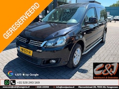 Volkswagen Caddy Maxi - 1.6 TDI voorschade, airco, cruise, stoelverw, lmv, leer, VOL, btw