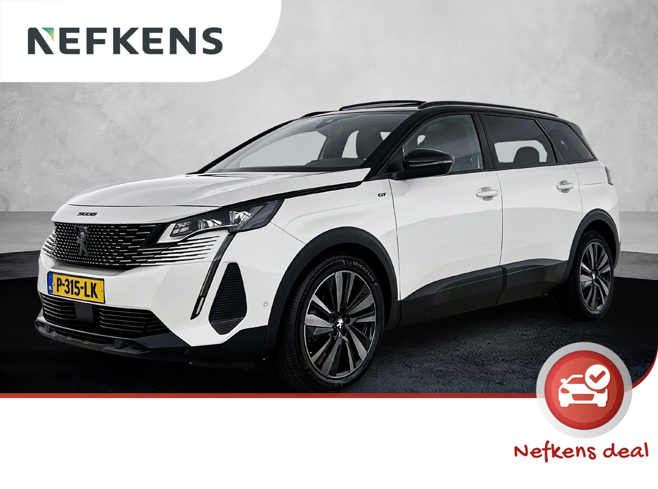 Peugeot 5008 - SUV GT Pack Business 1.6 180pk Automaat | 7 Zitplaatsen | Navigatie | Panoramisch schuif-k - AutoWereld.nl