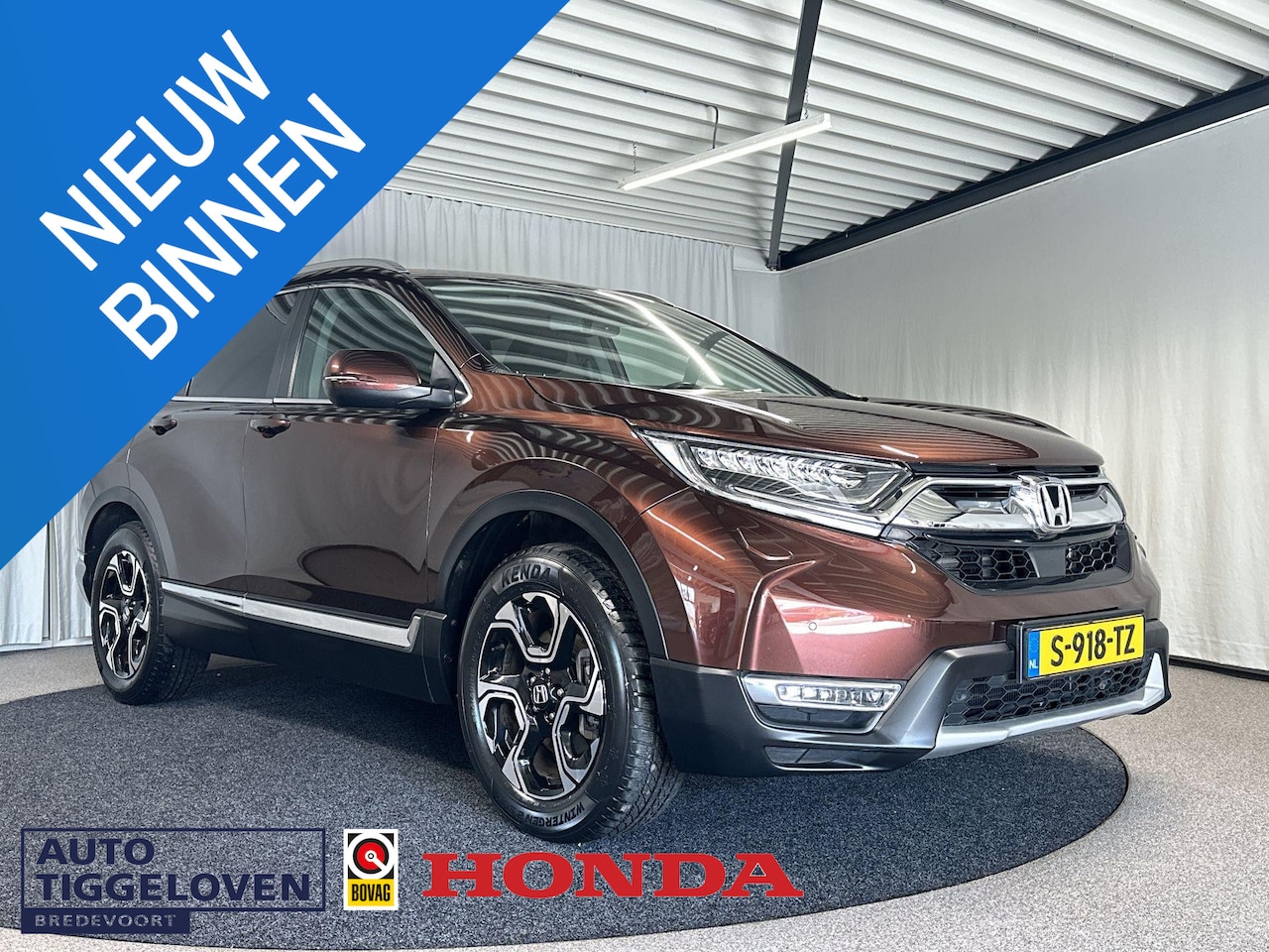 Honda CR-V - 2.0 Hybrid AWD Executive Automaat | Pano | Navi - AutoWereld.nl