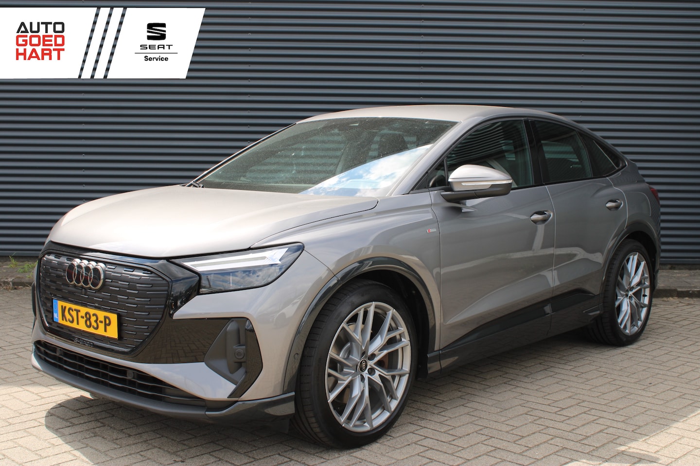 Audi Q4 Sportback e-tron - 40 S edition 77 kWh S-Line Warmtepomp 21-Inch Camera Stoelverwarming - AutoWereld.nl