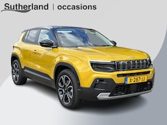 Jeep Avenger - 1st Edition 54 kWh SOH 95, 9% | 54 KWH | CarPlay | Navigatie | LED verlichting | Lichtmeta