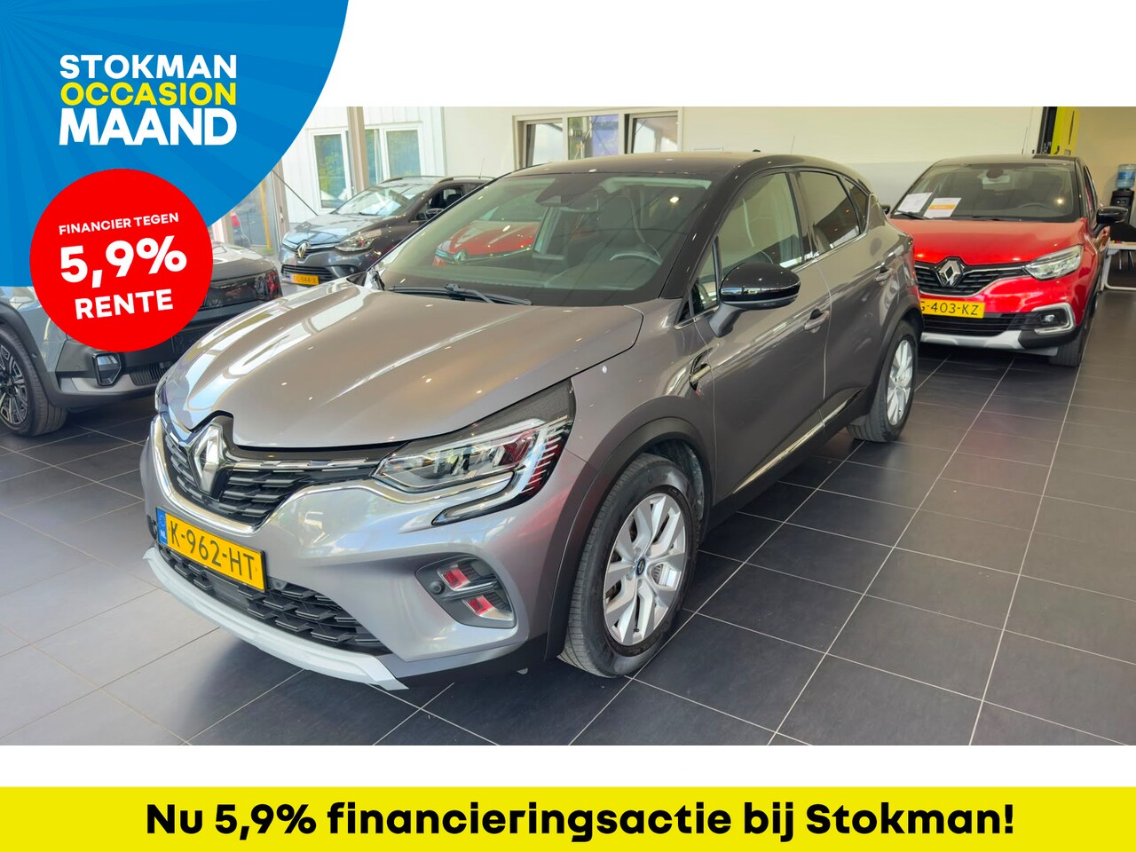 Renault Captur - 1.6 E-Tech Plug-in Hybrid 160 Intens Climat Control | Cruise | Camera | Keyless | Navigati - AutoWereld.nl