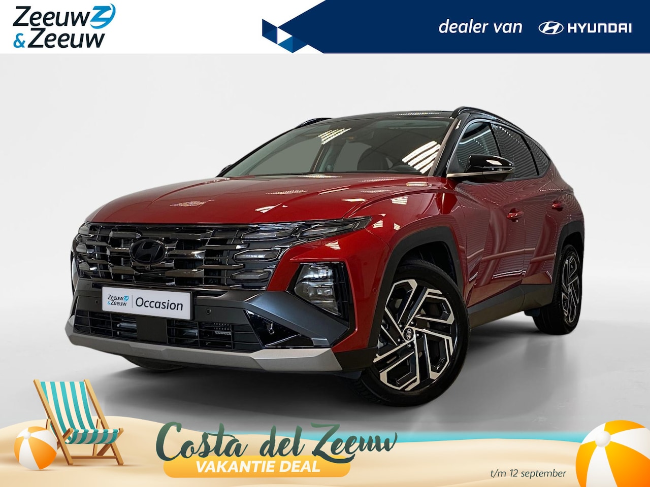 Hyundai Tucson - 1.6 T-GDI HEV Premium Leder| Fabriek Garantie - AutoWereld.nl