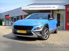 Hyundai Kona - 1.6 GDI HEV Premium Aut. Leder|1e Eig|Navi|Cam|CarPlay|HUD|LMV