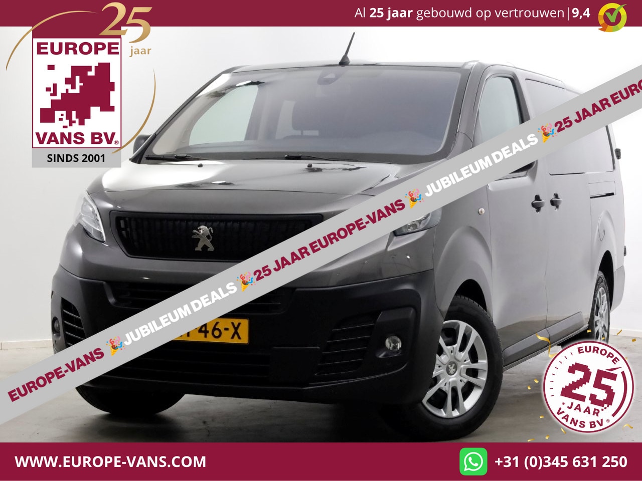 Peugeot Expert - 2.0 BlueHDI 180pk D.C. Automaat 2x Schuifdeur/Navi 07-2023 - AutoWereld.nl
