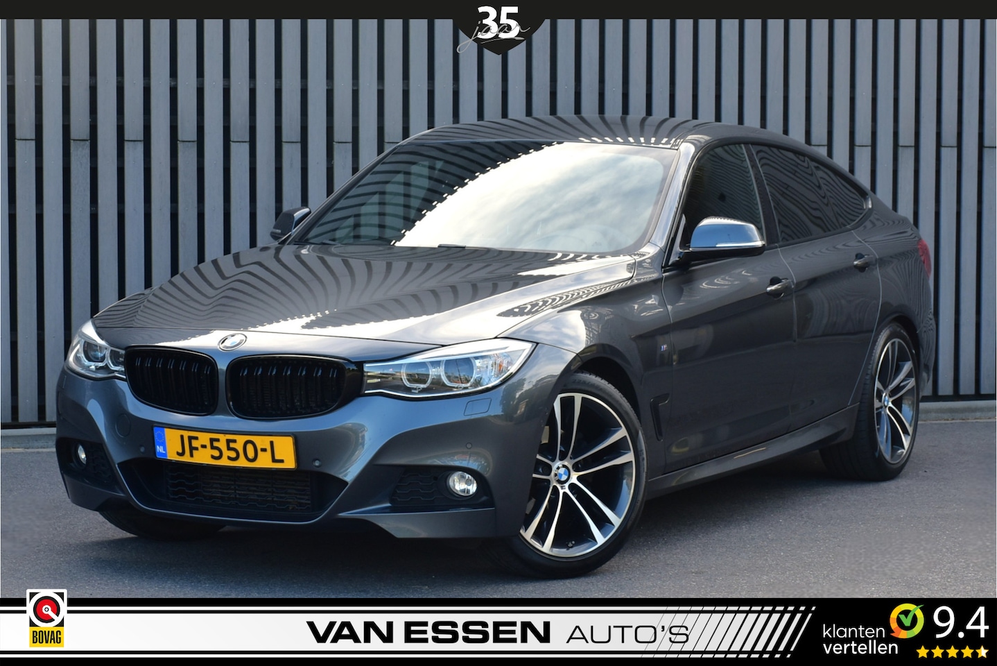 BMW 3-serie Gran Turismo - 320i High Executive M-Sport Leder Navigatie Trekhaak Xenon Stoelverw. NL-AUTO!! - AutoWereld.nl