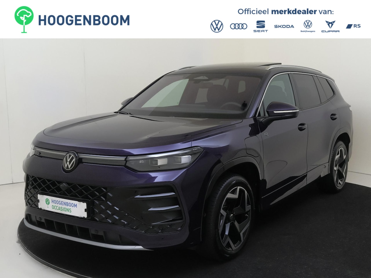 Volkswagen Tayron - 1.5 eHybrid R-Line Edition | SoH 100% | Panoramadak | Trekhaak | Head-up display | Lederen - AutoWereld.nl