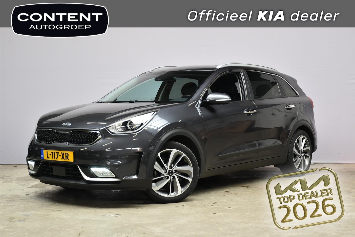 Kia Niro - 1.6 GDi Hybrid ExecutiveLine |Leder |JBL |Trekhaak - AutoWereld.nl