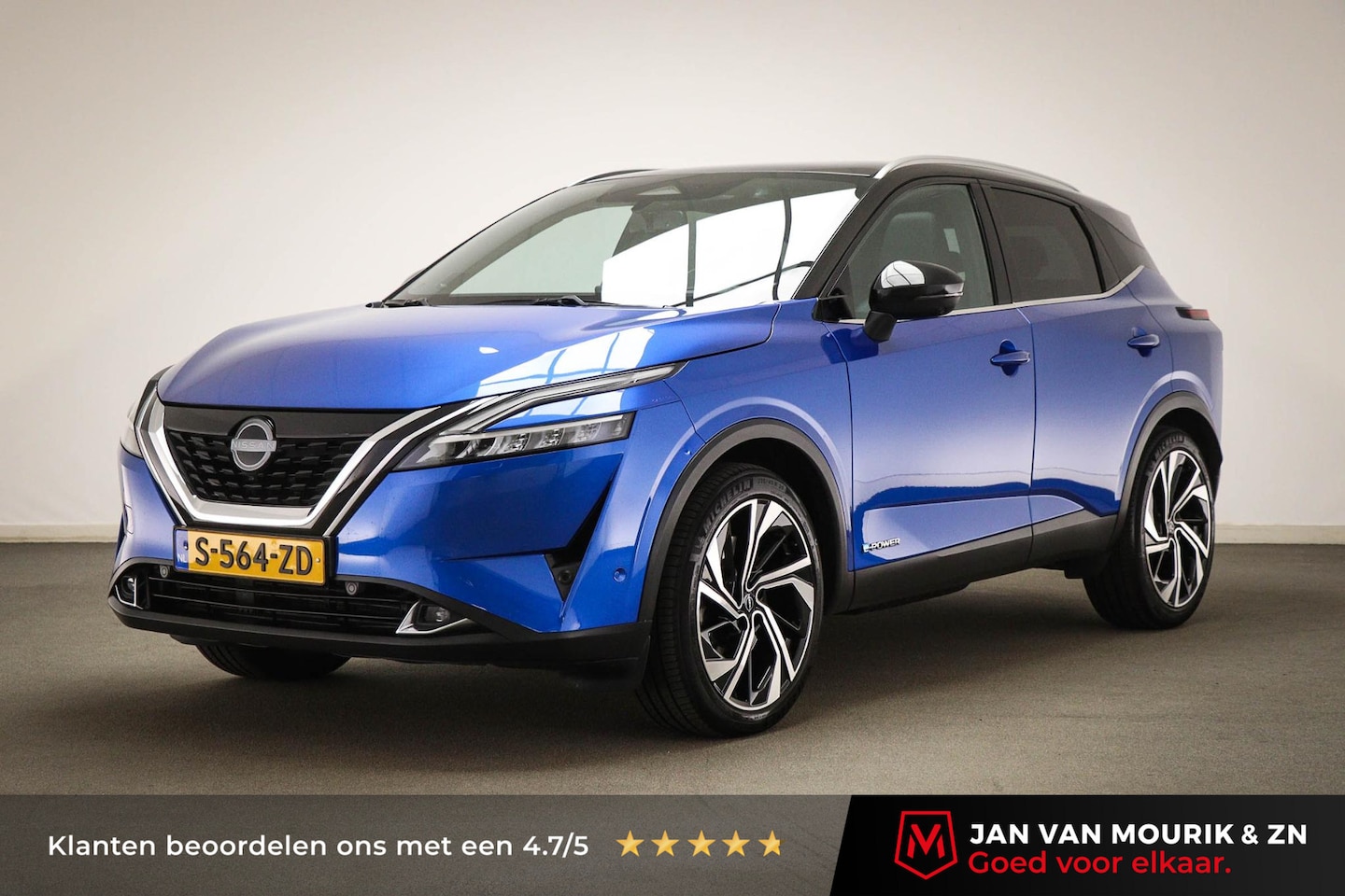 Nissan Qashqai - 1.5 e-Power Tekna Plus | PANORAMADAK | HEAD UP | DAB | APPLE | 360 CAMERA | 20" - AutoWereld.nl